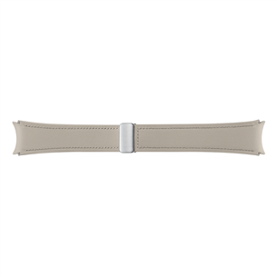 Samsung Galaxy Watch6 D-Buckle Hybrid Eco-Leather Band, M/L, beša - Siksniņa pulkstenim ET-SHR94LAEGEU