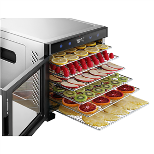 Concept, 650 W, digital, black - Food dehydrator