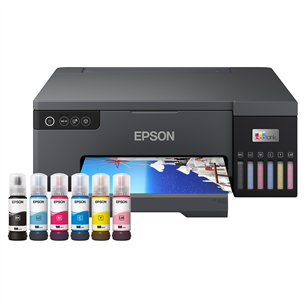 Epson EcoTank L8050, fotoprinteris, melna - Tintes printeris C11CK37402