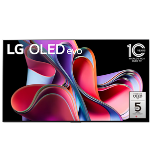 LG OLED evo G3, 55'', Ultra HD, OLED, sudraba - Televizors OLED55G33LA.AEU