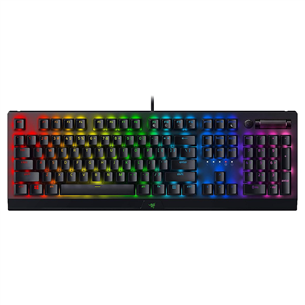 Razer BlackWidow V4 X, Green Switch, механическая, US, черный - Клавиатура