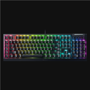 Razer BlackWidow V4 X, Green Switch, механическая, US, черный - Клавиатура