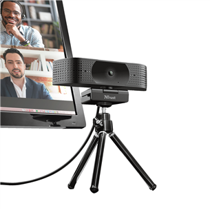 Trust Teza, 4K Ultra HD, black - Webcam