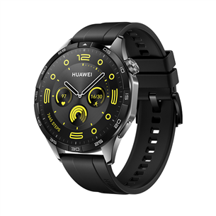 Huawei Watch GT4, 46 mm, melna - Viedpulkstenis 55020BGS