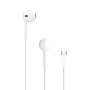 Apple EarPods, USB-C Plug - Austiņas MTJY3ZM/A