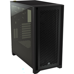 Corsair 4000D Side window, ATX, черный - Корпус для ПК CC-9011200-WW