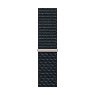 Apple Watch 41 mm, Sport Loop, melna - Siksniņa pulkstenim