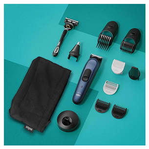 Braun Series 7, 10-in-one, & kit, Wet grooming blue Euronics Dry, | Multi MGK7410 