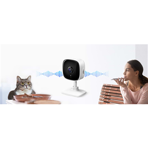 TP-Link Tapo C100, 1080p, WiFi, balta - IP kamera