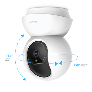 TP-Link Tapo C200, 1080p, 360º, WiFi, balta - IP kamera