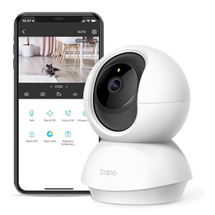 TP-Link Tapo C200, 1080p, 360º, WiFi, balta - IP kamera