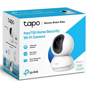 TP-Link Tapo C200, 1080p, 360º, WiFi, balta - IP kamera