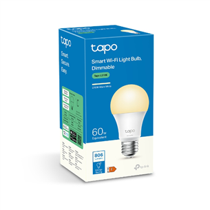 TP-Link Tapo L510, Wi-Fi, 2700K - Smart light bulb