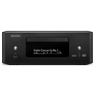 Denon CEOL N12 DAB, CD, BT, WiFi, AirPlay 2, melna - Pastiprinātājs