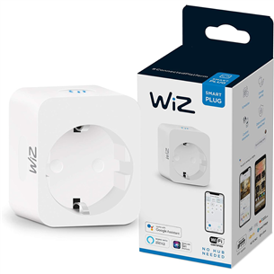 Philips WiZ Smart Plug, type F, balta - Viedā rozete
