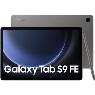 Samsung Galaxy Tab S9 FE, 10.9'', WiFi + 5G, 6 GB, 128 GB, pelēka - Planšetdators SM-X516BZAAEUE