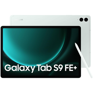 Samsung Galaxy Tab S9 FE+, 12.4'', WiFi + 5G, 8 GB, 128 GB, gaiši zaļa - Planšetdators SM-X616BLGAEUE