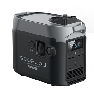 EcoFlow Smart Generator (Dual Fuel), 1800 W, melna - Ģenerators