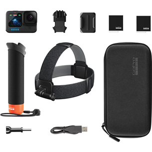 GoPro HERO10 Black Accessory Bundle - Includes HERO10 Camera, Shorty (Mini  Extension Pole + Grip), Magnetic Swivel Clip, (2) Rechargeable Batteries ,  and Camera Case, Perfect for Adventurers (CHDRB-101-TH)