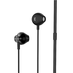 Philips TAUE100, black - Earphones