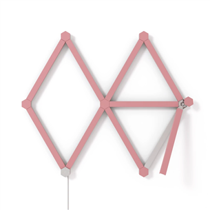 Nanoleaf Lines 60 Degrees Skins, matte pink - LED panel covers