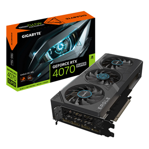 Gigabyte, NVIDIA GeForce RTX 4070 Super, 12 ГБ, GDDR6X, 192 бит - Графическая карта 4719331354176