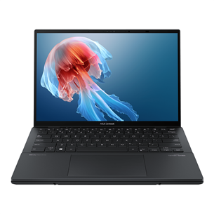 ASUS Zenbook DUO, 2x 14'', 3K, OLED, skārienjutīgs, 120 Hz, Ultra 9, 32 GB, 1 TB, W11P, ENG, tumši pelēka - Portatīvais dators