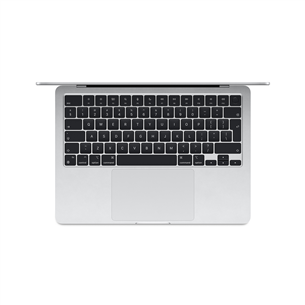 Apple MacBook Air 13'' (2024), M3 8C/8C, 8 GB, 256 GB, SWE, sudraba - Portatīvais dators