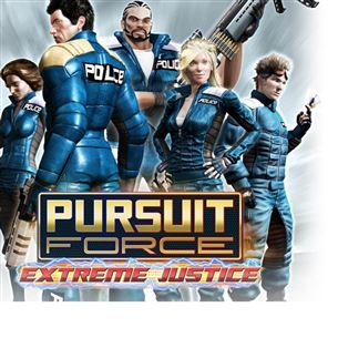 Игра для PlayStation Portable Pursuit Force: Extreme Justice