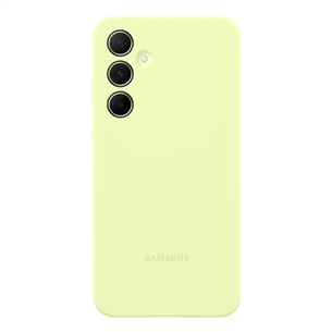 Samsung Silicone Case, Galaxy A55, dzeltena - Apvalks viedtālrunim