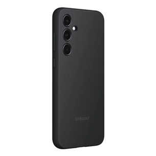 Samsung Silicone Case, Galaxy A35, черный - Чехол