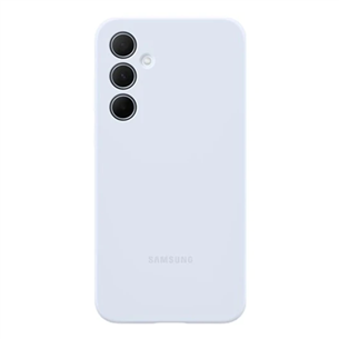 Samsung Silicone Case, Galaxy A35, gaiši zila - Apvalks viedtālrunim EF-PA356TLEGWW