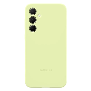 Samsung Silicone Case, Galaxy A35, dzeltena - Apvalks viedtālrunim