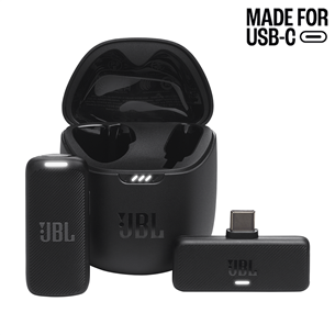 JBL Quantum Stream Wireless USB-C, черный - Беспроводной микрофон JBLSTRMWLUSBCBLK