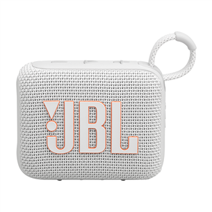 JBL GO 4, white - Portable wireless speaker