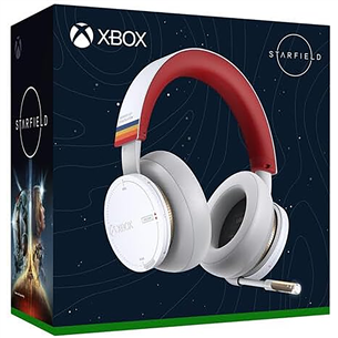 Xbox Wireless Headset Starfield Limited Edition, balta/sarkana - Bezvadu austiņas ar mikrofonu