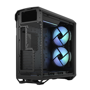 Fractal Design Torrent, RGB, tempered glass, light tint, black - PC case