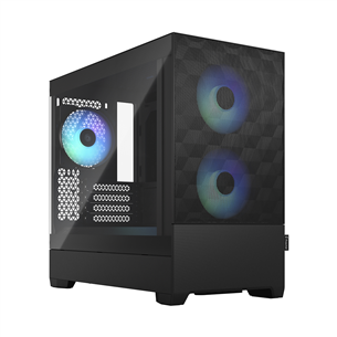 Fractal Design Pop Mini Air, RGB, melna - Datora korpuss FD-C-POR1M-06