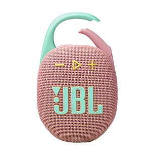 JBL Clip 5, rozā - Portatīvais bezvadu skaļrunis
