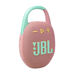 JBL Clip 5, rozā - Portatīvais bezvadu skaļrunis
