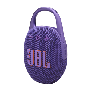 JBL Clip 5, lillā - Portatīvais bezvadu skaļrunis JBLCLIP5PUR