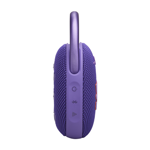 JBL Clip 5, purple - Portable Wireless Speaker