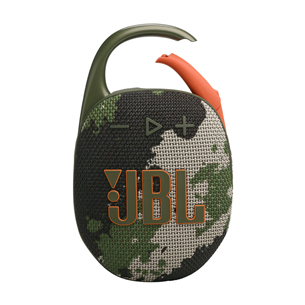 JBL Clip 5, kamuflāža - Portatīvais bezvadu skaļrunis