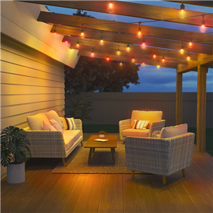 Philips WiZ String Lights Outdoor RGB, WiFi, 14.8 m - Viedās gaismas