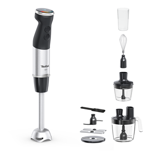 Tefal Quickchef+, 1000 W, stainless steel - Hand blender