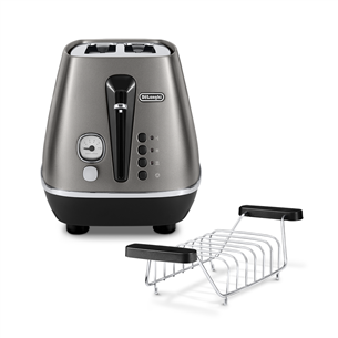 Delonghi Distinta Titanium, 900 W, titanium - Toaster CTIN2103.TB