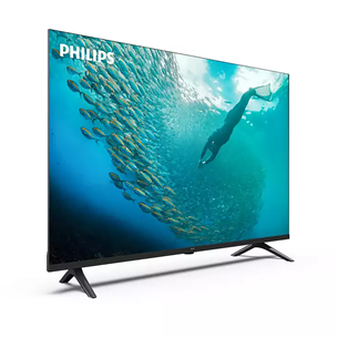 Philips PUS7009, 50'', 4K UHD, LED LCD, black - TV