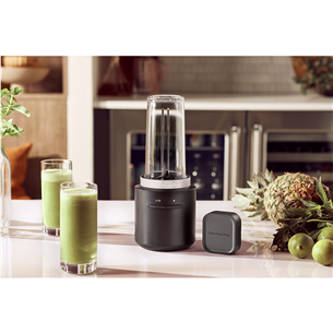 KitchenAid Go, with battery, matte black - Cordless mini blender