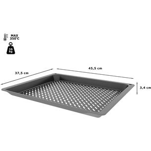 Bosch, black - Airfry & Grill tray