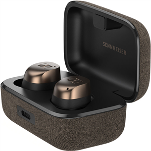 Sennheiser MOMENTUM True Wireless 4, aktīvā trokšņu slāpēšana, melna - Bezvadu austiņas